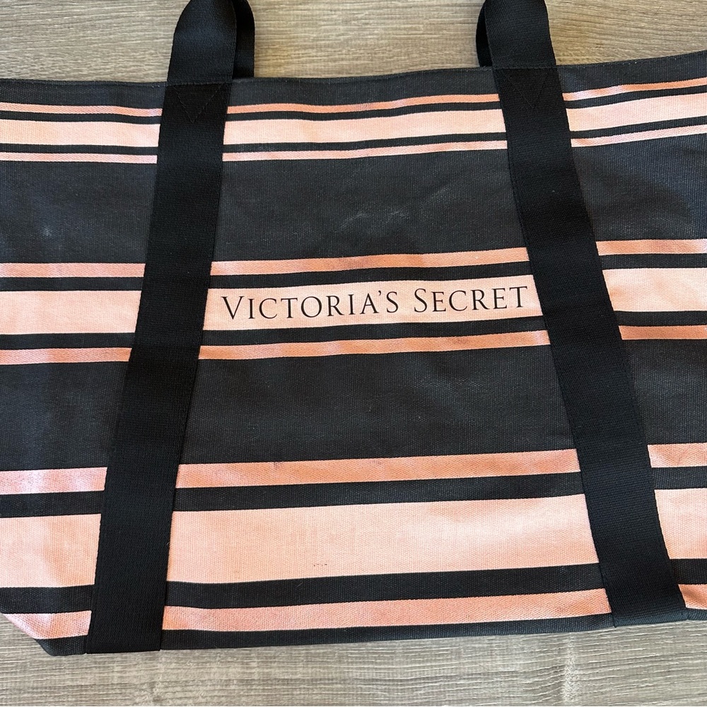 Victoria's Secret Pink and Black Tote
